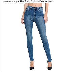 Just USA High Rise Skinny Jean